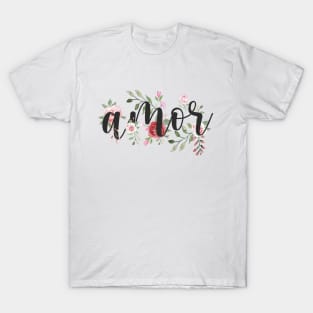 Amor in watercolor T-Shirt